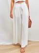 Womens Flowy Palazzo Pants High Waist Wide Leg Summer Beach Pants