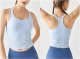 Workout Short Racerback Tank Tops for Women with Built in Bra